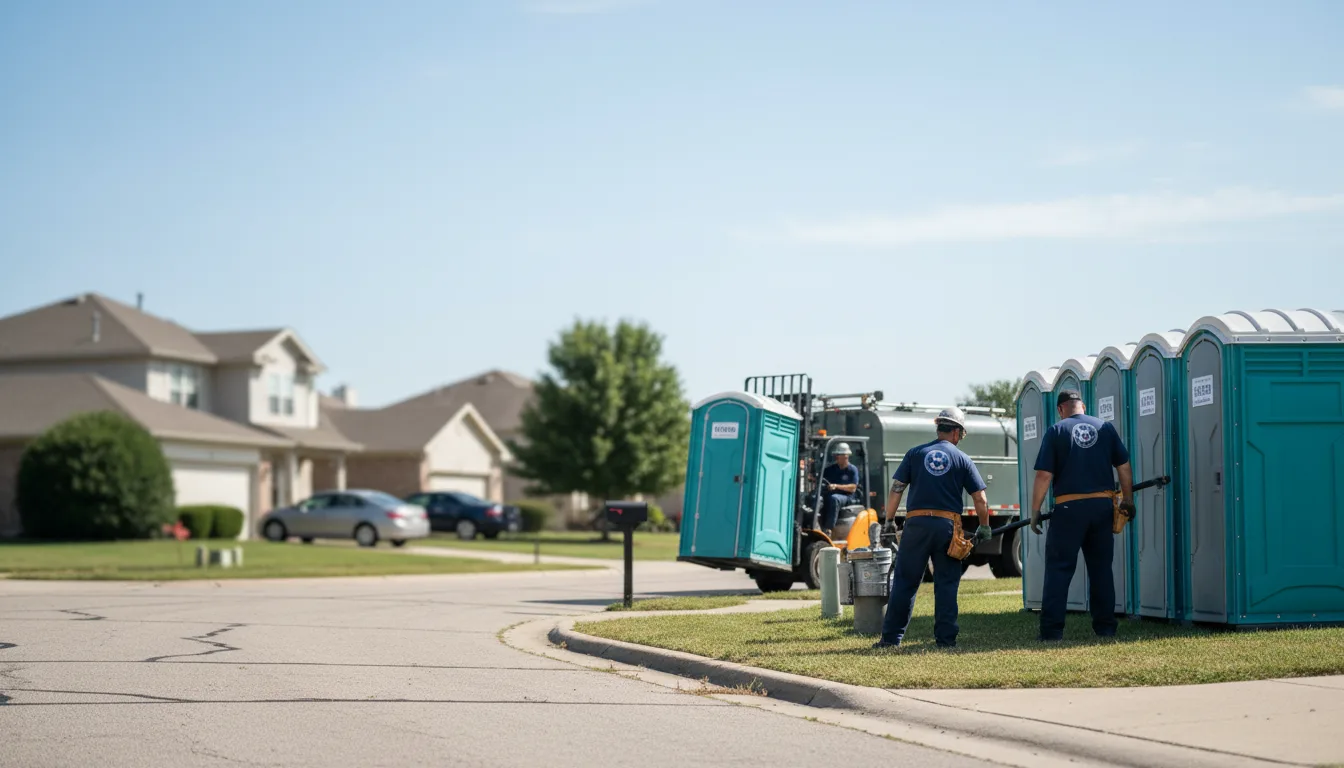Porta Potty Rental in Gillespie, IL near me